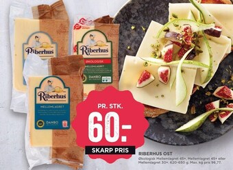 MENY Riberhus ost tilbud