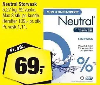 Calle Storvask tilbud