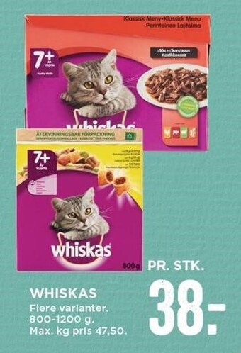 MENY Whiskas tilbud