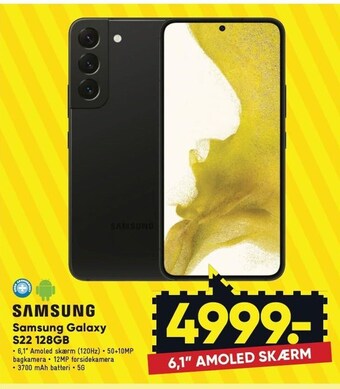 Bilka Samsung galaxy s22 128gb tilbud