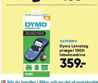 Bilka Dymo letratag præger 100h labelmaskine tilbud