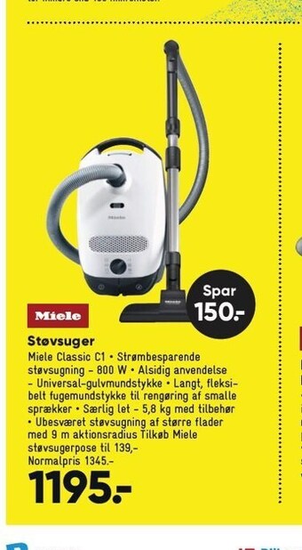 Bilka Støvsuger tilbud