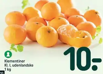 REMA 1000 Klementiner kl. i, udelandske tilbud