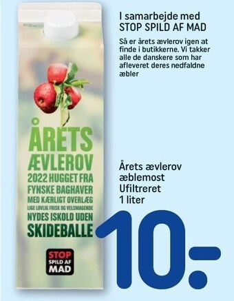 REMA 1000 Årets ævlerov æblemost tilbud