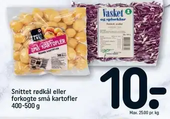 REMA 1000 Snittet rødkål el. forkogte små kartofler tilbud