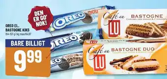 Løvbjerg Oreo El. Bastogne Kiks 154-157g tilbud