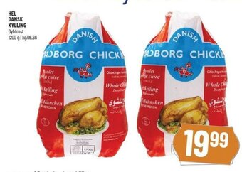 Løvbjerg Hel Dansk Kylling 1200 g tilbud
