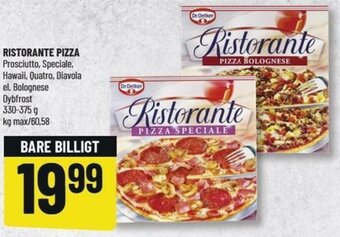 Løvbjerg Ristorante Pizza 330-375g tilbud