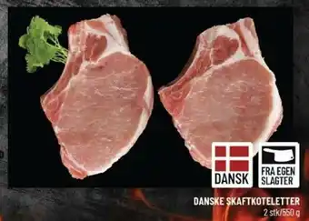 Danske Skaftkoteletter 550g