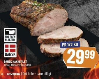 Løvbjerg Dansk Nakkefilet tilbud