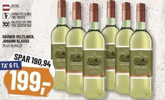 Løvbjerg Grüner Veltliner Johann Klauss tilbud