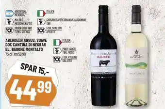 Aberdeen Angus, Soave Doc Cantina DI Negrar El. Barone Montalto