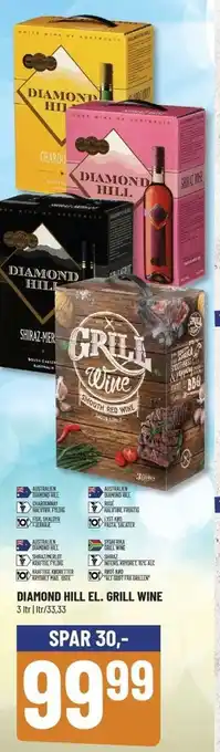 Løvbjerg Diamond Hill El. Grill Wine 3 Ltr tilbud