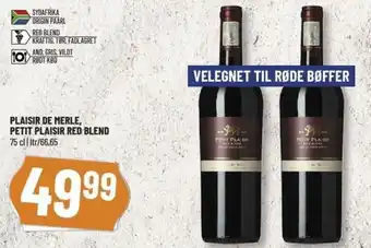 Løvbjerg Plaisir De Merle, Petit Plaisir Red Blend tilbud