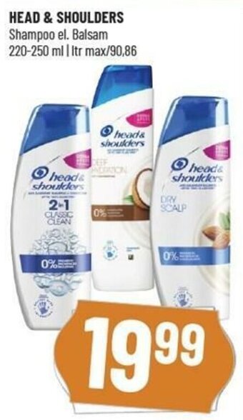 Løvbjerg Head & Shoulders 220-250ml tilbud