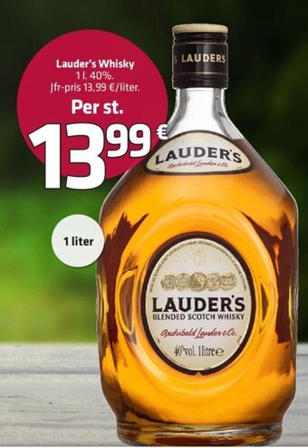 Fleggaard Lauder's Whisky tilbud