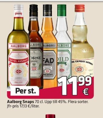 Fleggaard Aalborg Snaps tilbud
