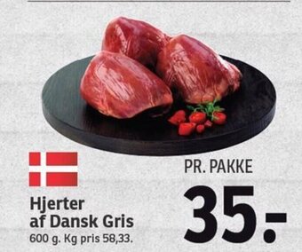 SPAR Hjerter af Dansk Gris tilbud