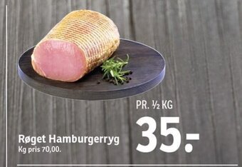 SPAR Røget Hamburgerryg tilbud