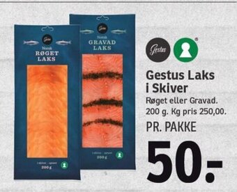 SPAR Gestus Laks I Skiver tilbud