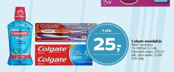 Dagli'Brugsen Colgate mundpleje tilbud