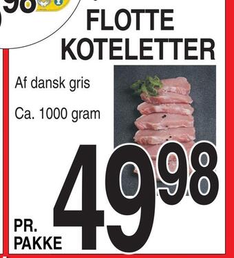 ABC Lavpris Koteletter tilbud