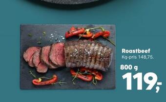 Kvickly Roastbeef tilbud