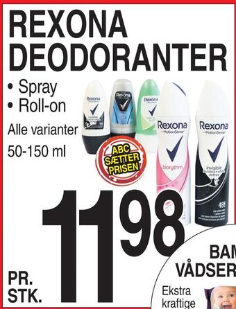 ABC Lavpris Rexona deodoranter tilbud
