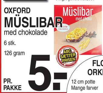 ABC Lavpris Müslibar tilbud