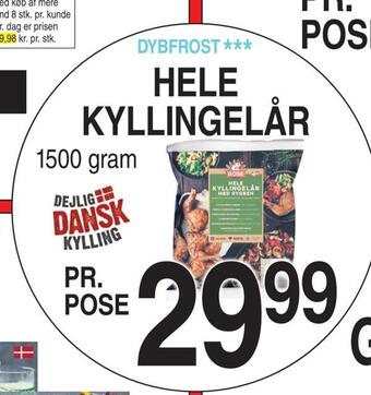ABC Lavpris Hele kyllingelår tilbud