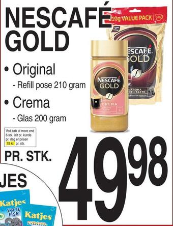 ABC Lavpris Nescafé gold tilbud