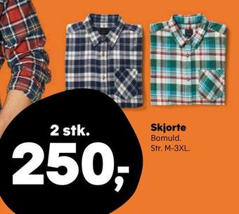 Kvickly Skjorte tilbud