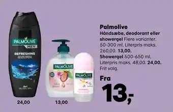 Kvickly Palmolive tilbud