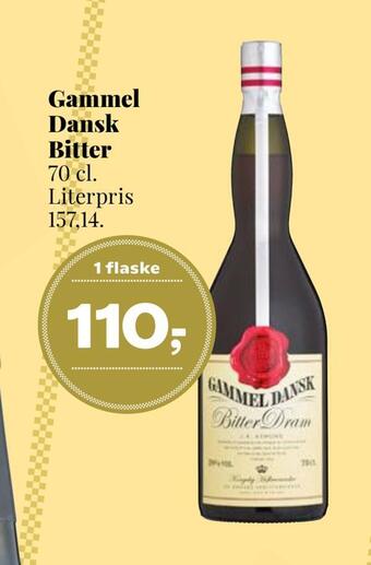 Dagli'Brugsen Gammel dansk bitter tilbud