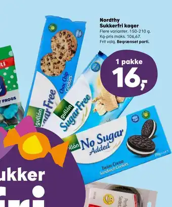 Nordthy sukkerfri kager