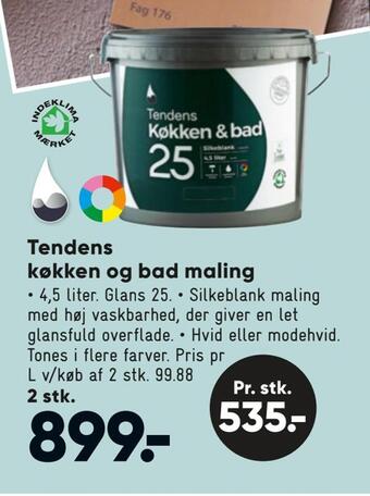 Bilka Tendens køkken og bad maling tilbud