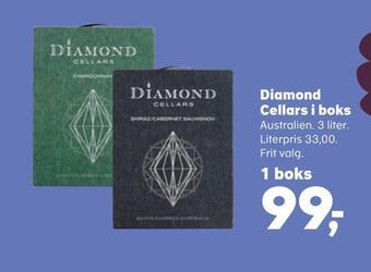SuperBrugsen Diamond cellars i boks tilbud
