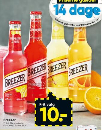 Bilka Breezer tilbud