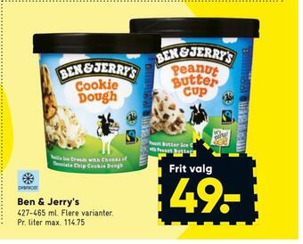 Bilka Ben & jerry's tilbud