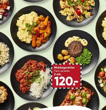 Bilka Middagsretter tilbud