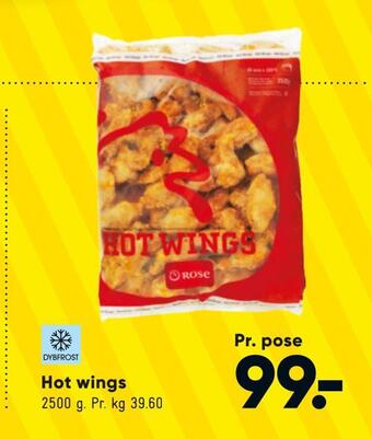 Bilka Hot wings tilbud