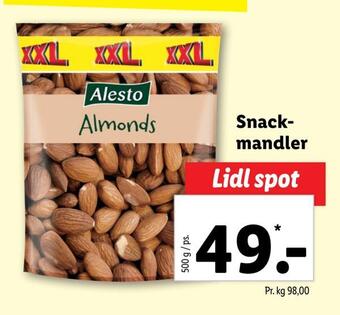 Lidl Snackmandler tilbud