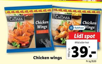 Lidl Chicken wings tilbud