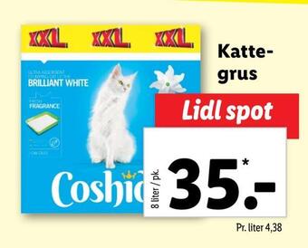 Lidl Kattegrus tilbud