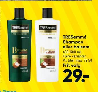 Tresemmé shampoo eller balsam