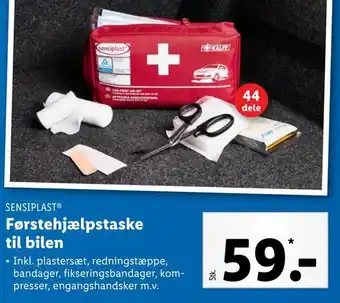 Lidl Førstehjælpstaske til bilen tilbud
