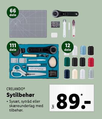 Lidl Sytilbehør tilbud