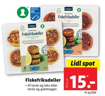 Fiskefrikadeller