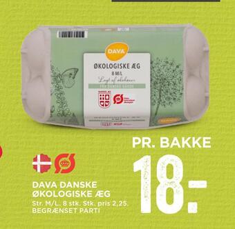 MENY Dava danske økologiske æg tilbud