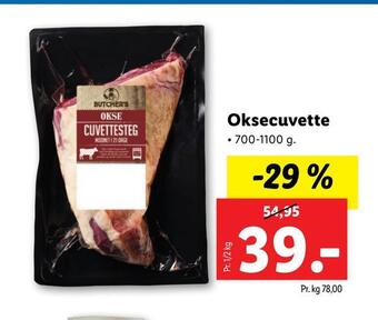 Lidl Oksecuvette tilbud